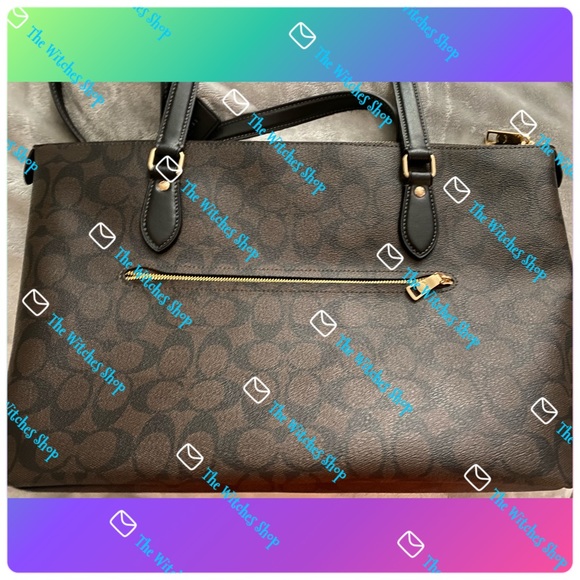 Coach Signature Handbag! - Picture 3 of 3